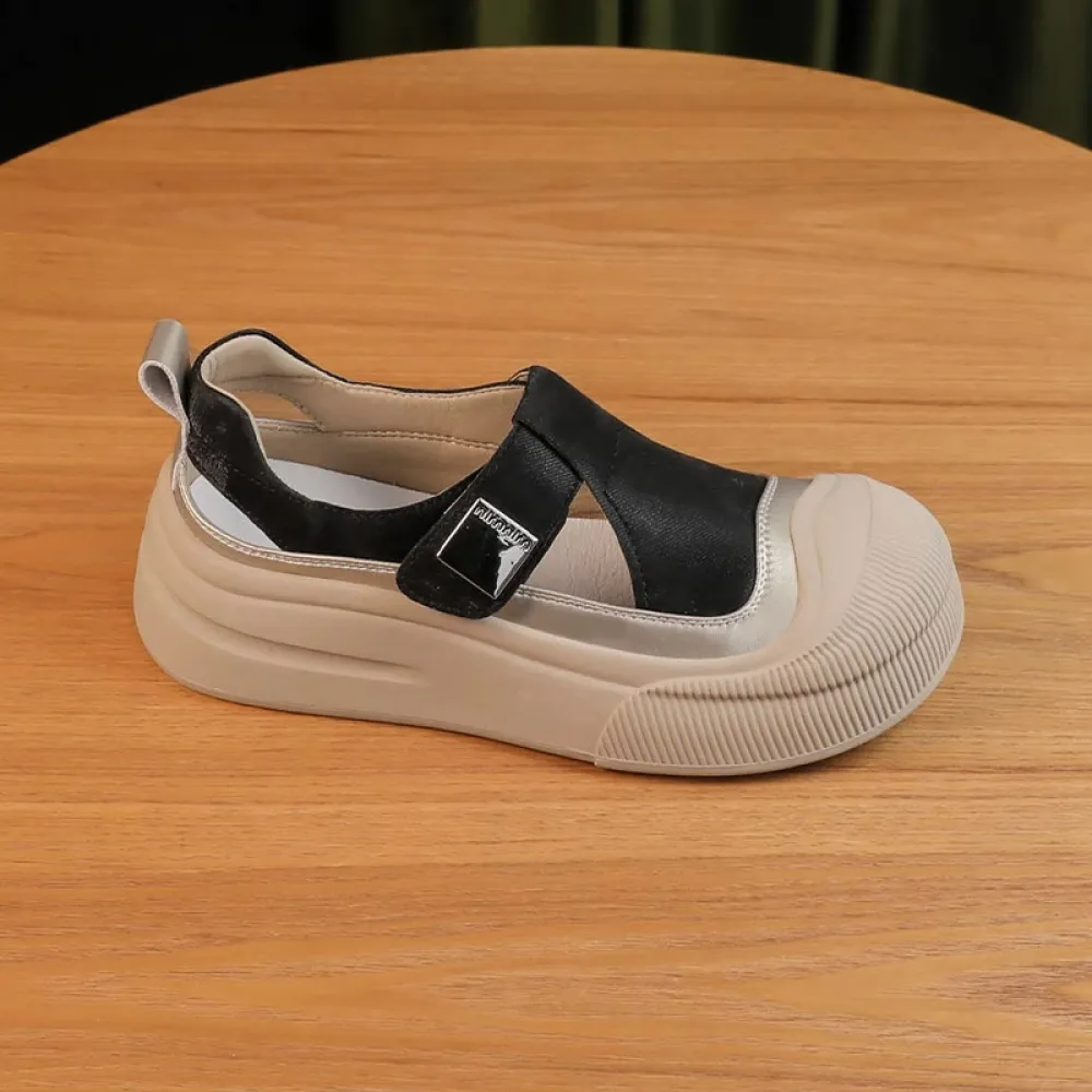 2024 sandali estivi nuovi alla moda scarpe retrò Casual basse scarpe Casual da donna traspiranti versatili suola morbida top mor