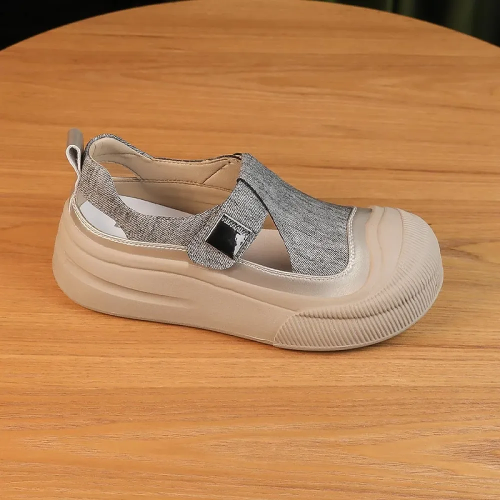 2024 sandali estivi nuovi alla moda scarpe retrò Casual basse scarpe Casual da donna traspiranti versatili suola morbida top mor
