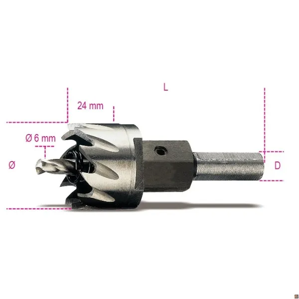 451 - FRESE A TAZZA IN ACCIAIO HSS INTERAMENTE RETTIFICATE - 18 BETA UTENSILI 004510018