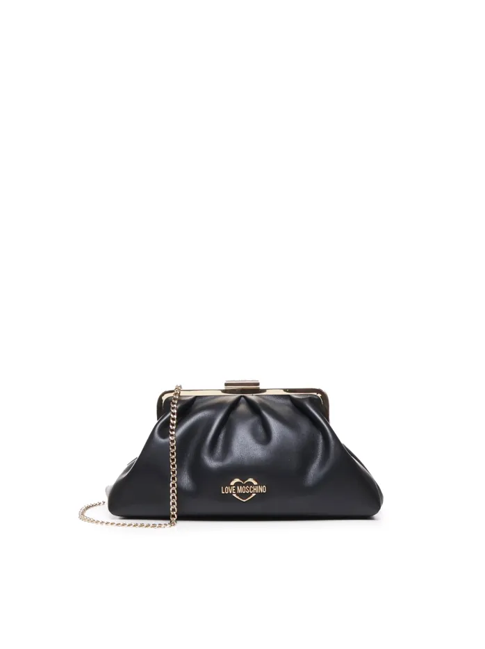 BORSA A TRACOLLA CON PLACCA LOGO