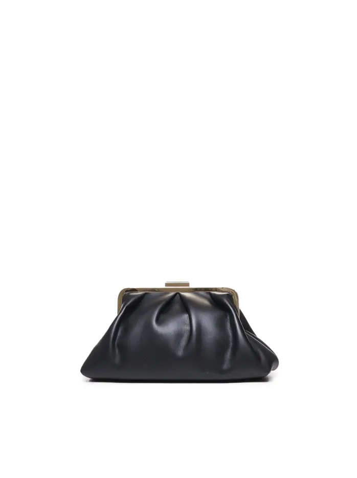 BORSA A TRACOLLA CON PLACCA LOGO