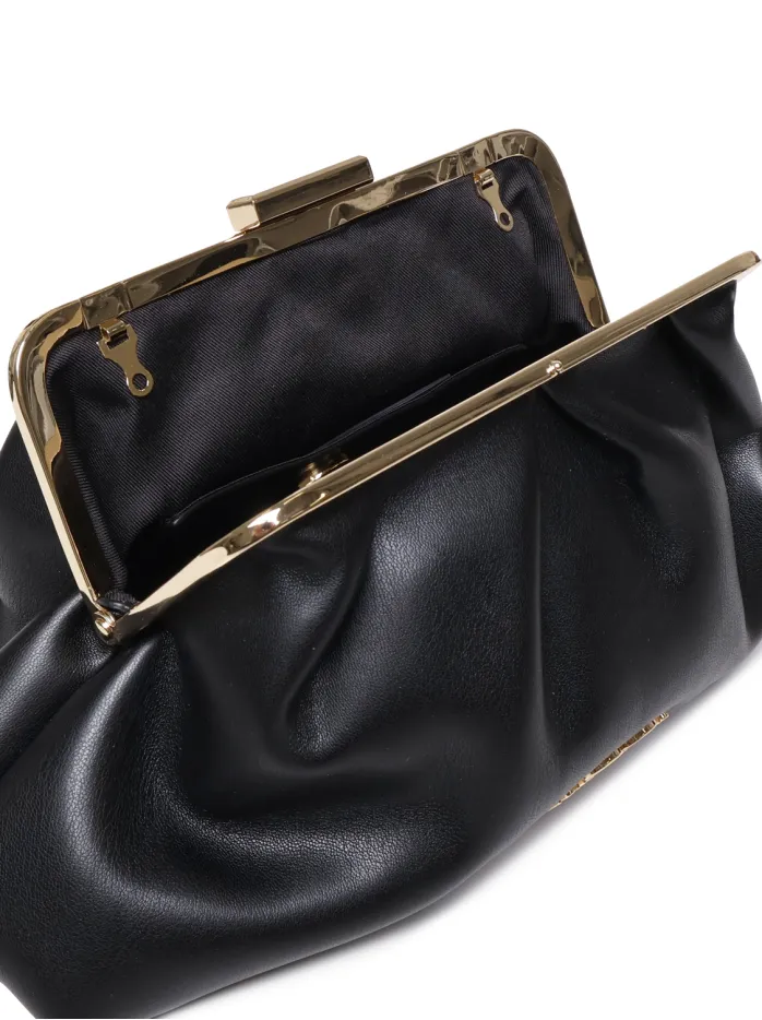 BORSA A TRACOLLA CON PLACCA LOGO