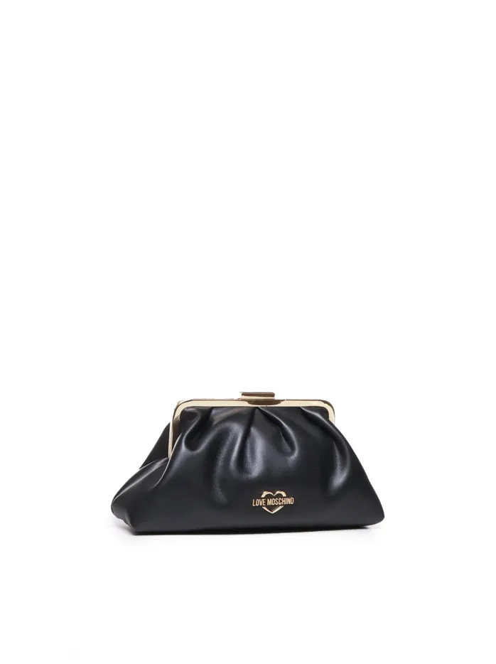 BORSA A TRACOLLA CON PLACCA LOGO