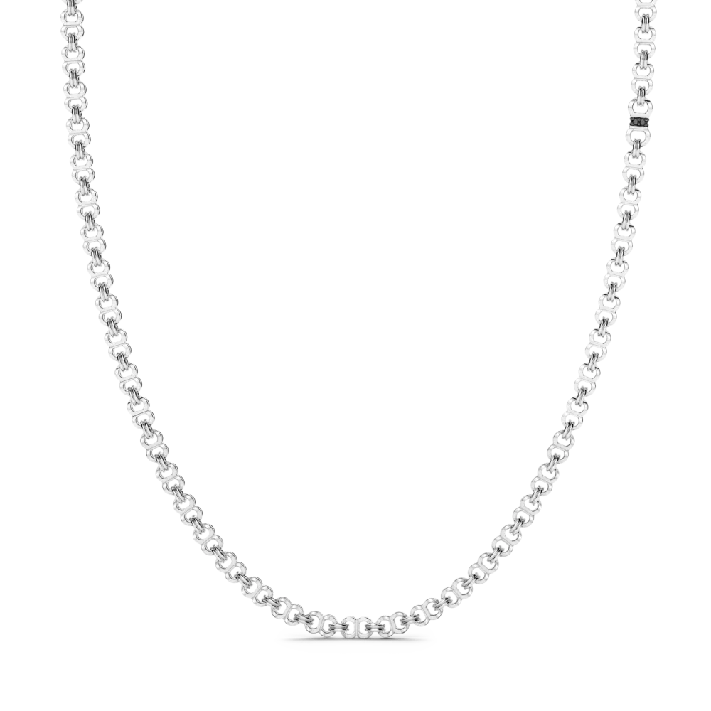 Collana solo maglia Zancan in argento.