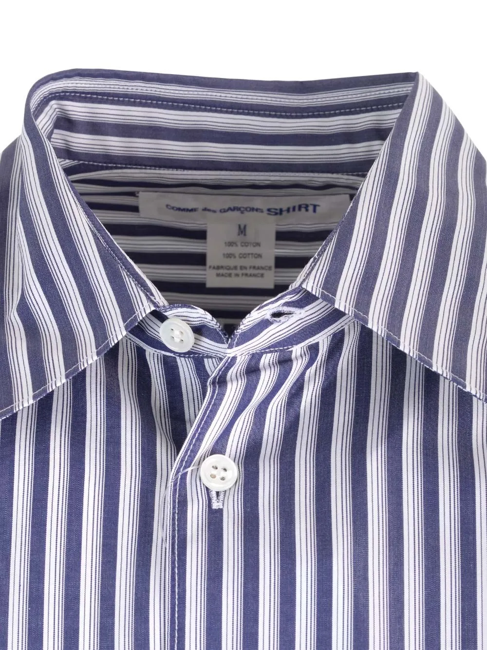   Comme Des Garcons Shirt  Camicia a righe con taschino  
