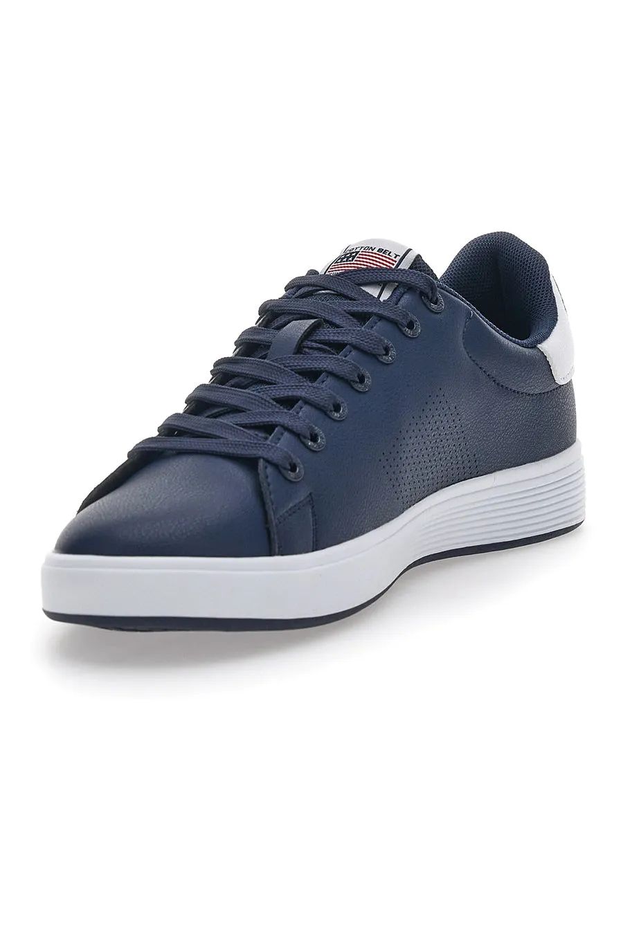   COTTON BELT Sneakers Basse Blu e Bianche Cotton Belt Player Lth
