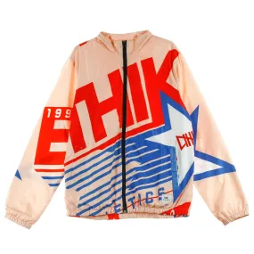 Giacca A Vento Uomo Athletics Retro Pink