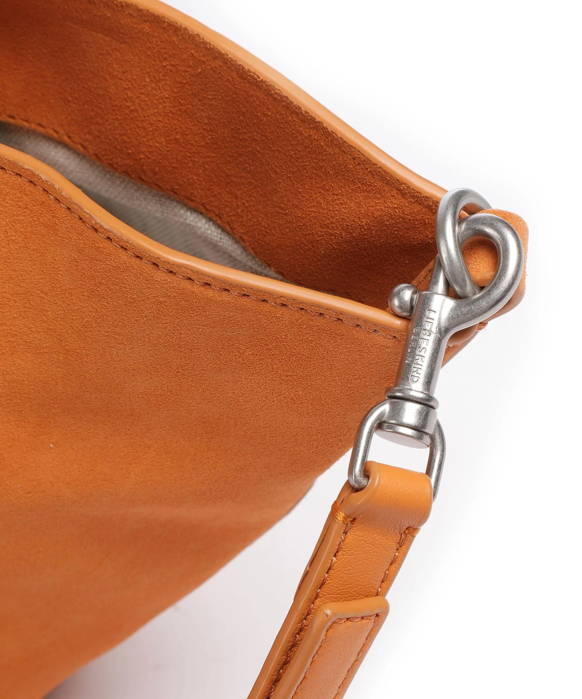  Liebeskind Mica Promo Suede S Borsa a mano pelle ruvida arancio  