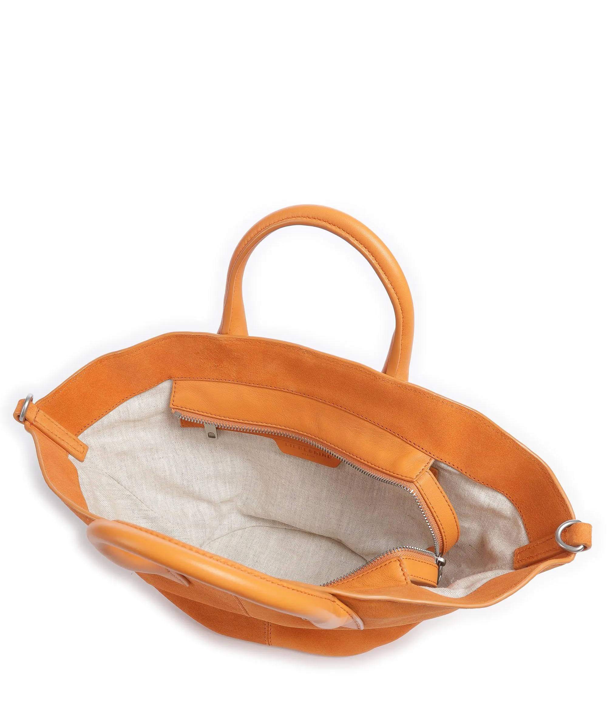  Liebeskind Mica Promo Suede S Borsa a mano pelle ruvida arancio  