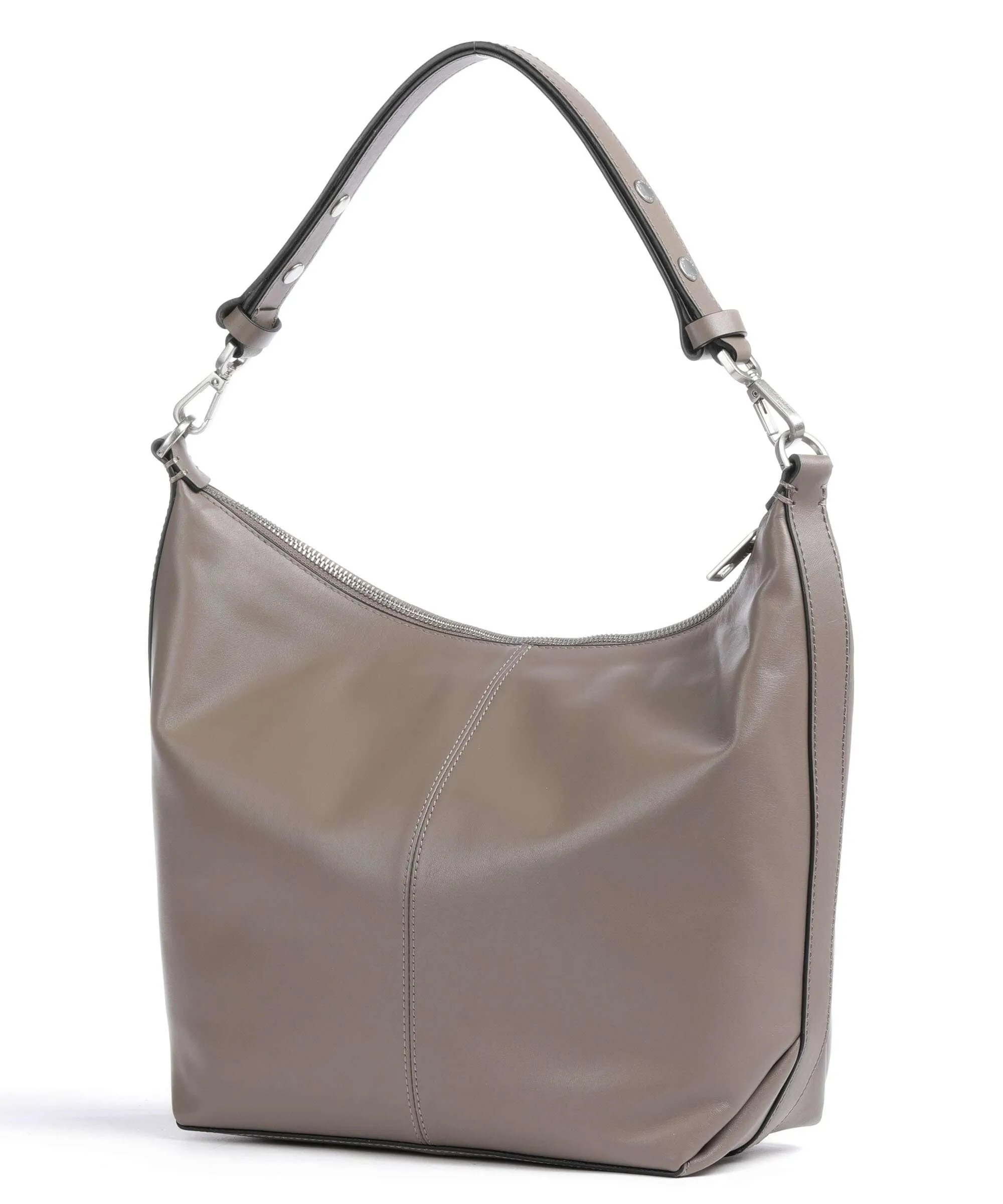  Liebeskind Paris Biker M Borsa hobo cuoio di agnello taupe  