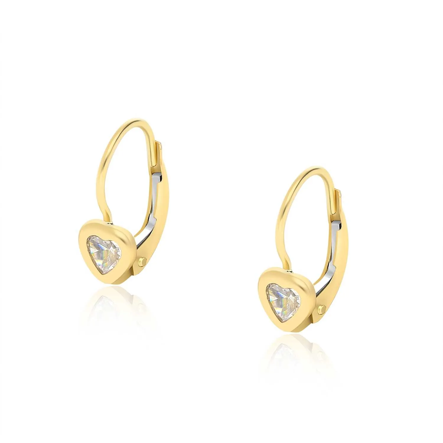 orecchini A Lobo oro Giallo GioiaPura Oro 750