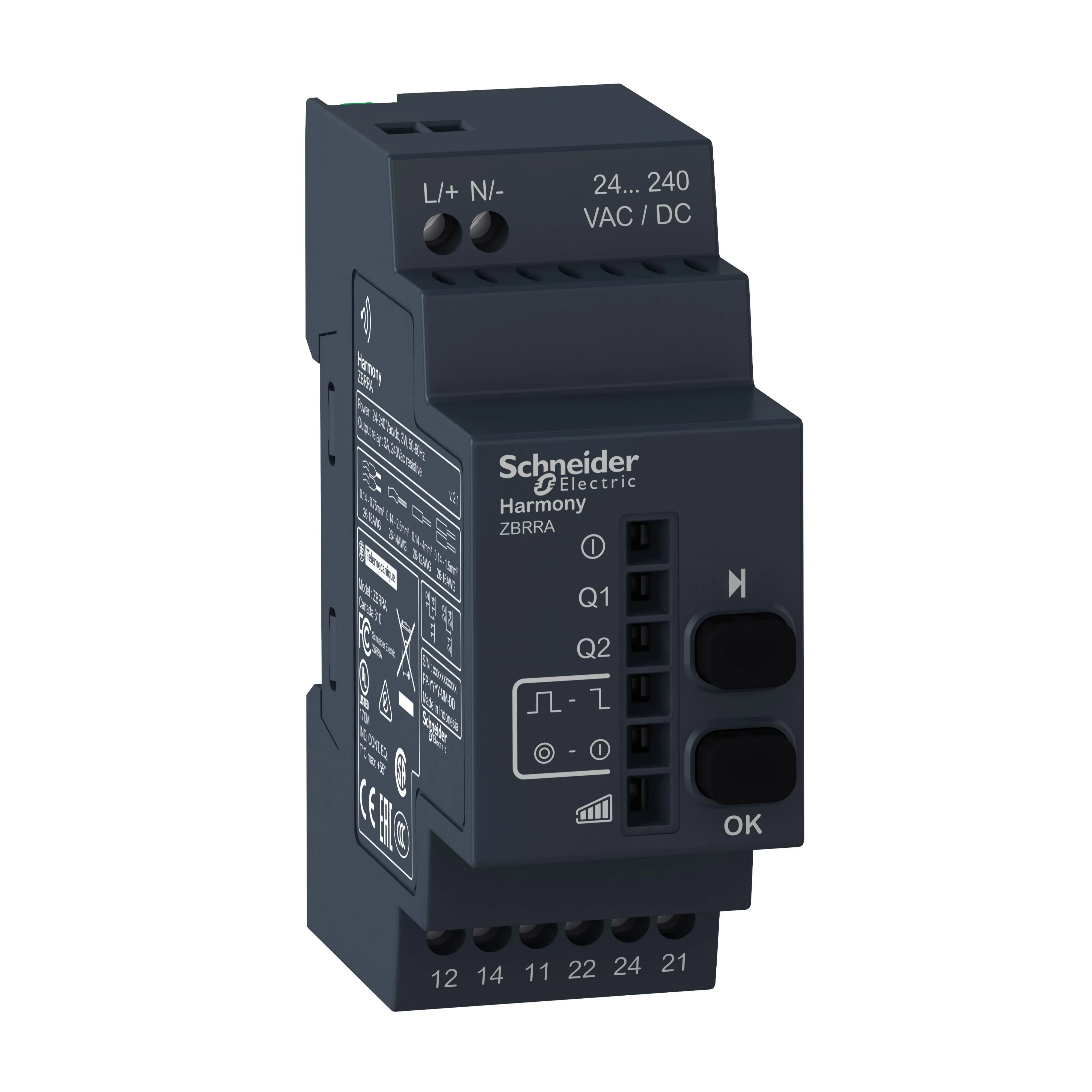 Ricevitore a pulsante Schneider Electric