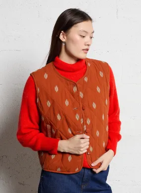  SEE U SOON   Cardigan collo rotondo in cotone | Arancione