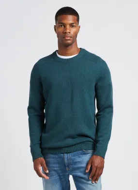  SELECTED   Maglione scollo tondo regular fit in lana | Verde