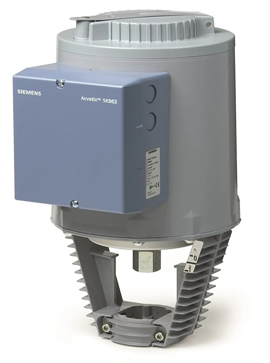 Servomotore Elettrico Siemens, 2, 3 porte, 24 V, 10W, apertura in 120s max, chiusura in 10s max
